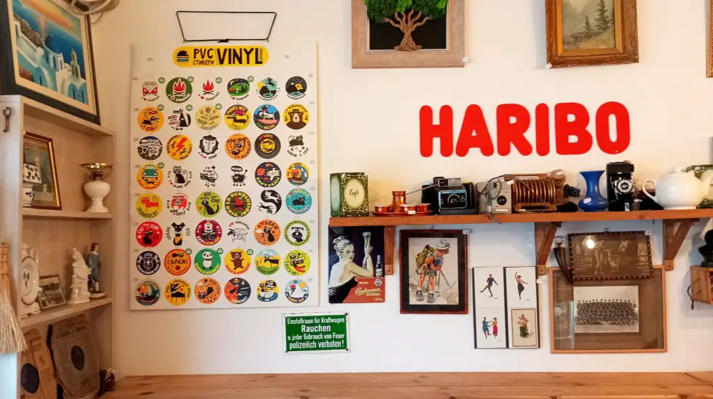 Interior of Vintage Coffee Bar in Bansko